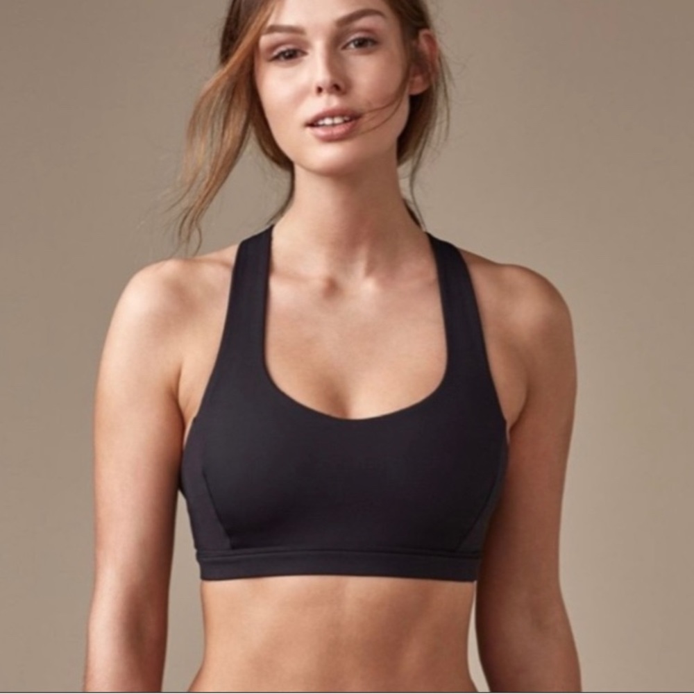 NWOT Lululemon Ta Ta Tamer || Size 4 C/D High Support Black Sports Bra